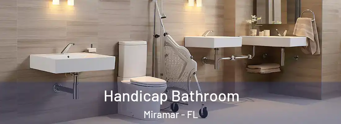  Handicap Bathroom Miramar - FL